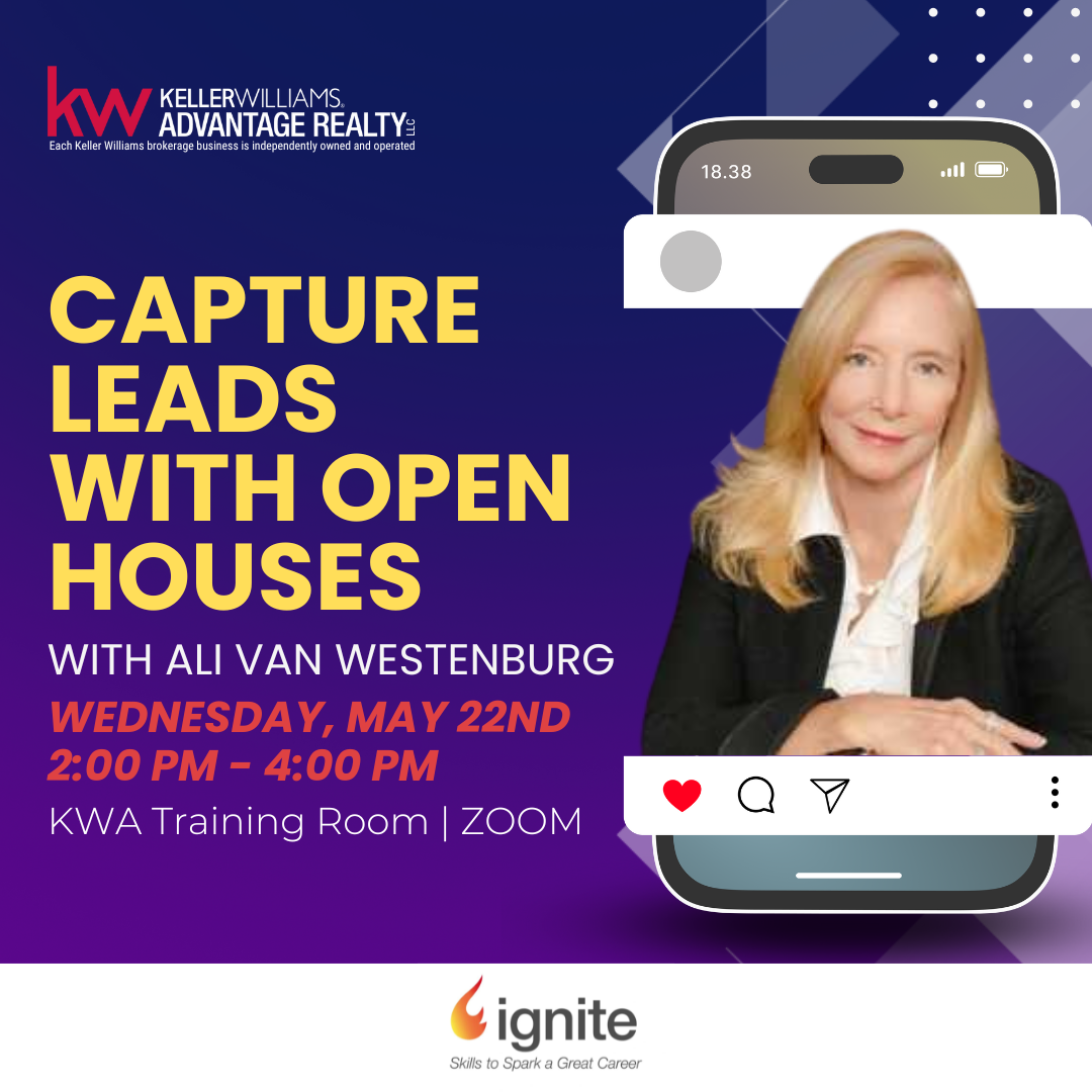 Capture Leads with Open Houses w/ Ali van Westenberg