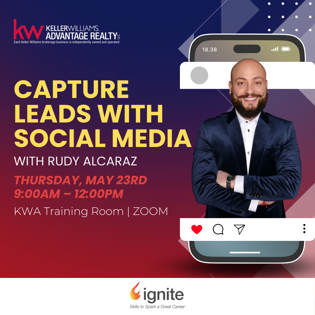 Capture Leads with Social Media w/ Rudy Alcaraz