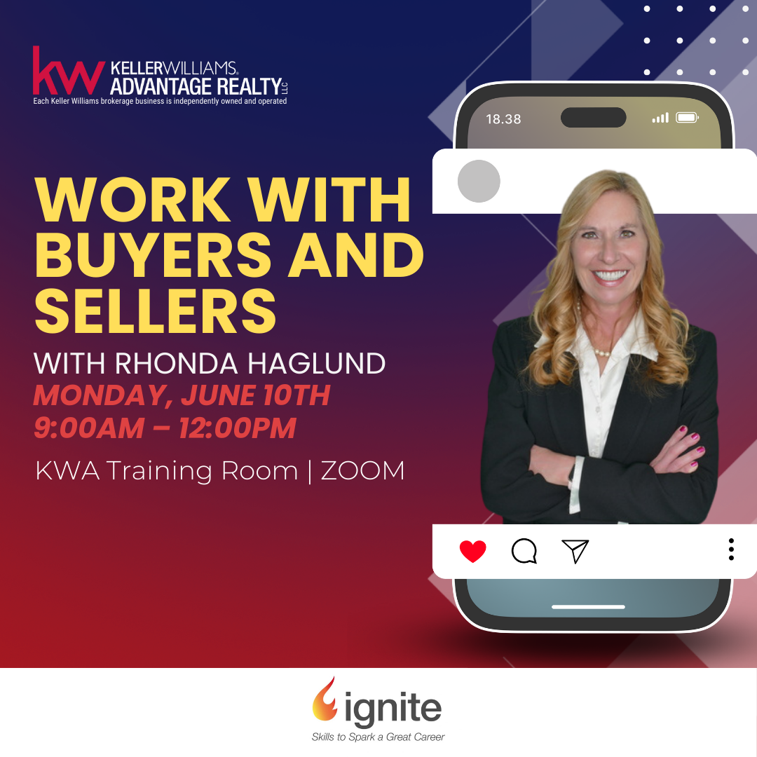Work with Buyers and Sellers w/ Rhonda Haglund